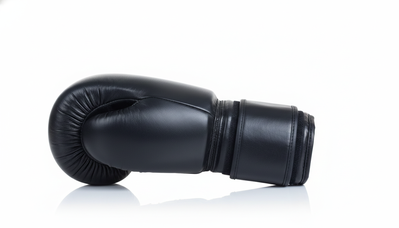 Oi Zuki Black Samurai Series 12 OZ Genuine Leather Boxing Glove