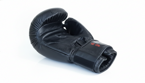 Oi Zuki Black Samurai Series 12 OZ Genuine Leather Boxing Glove