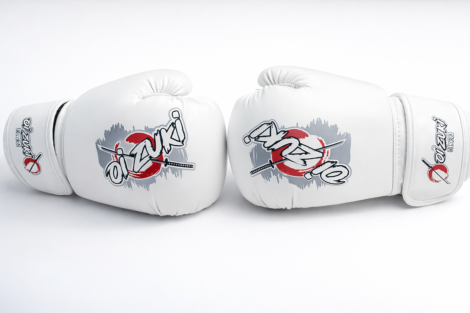 Oi Zuki Dojo Series 12 OZ White PU Boxing Glove
