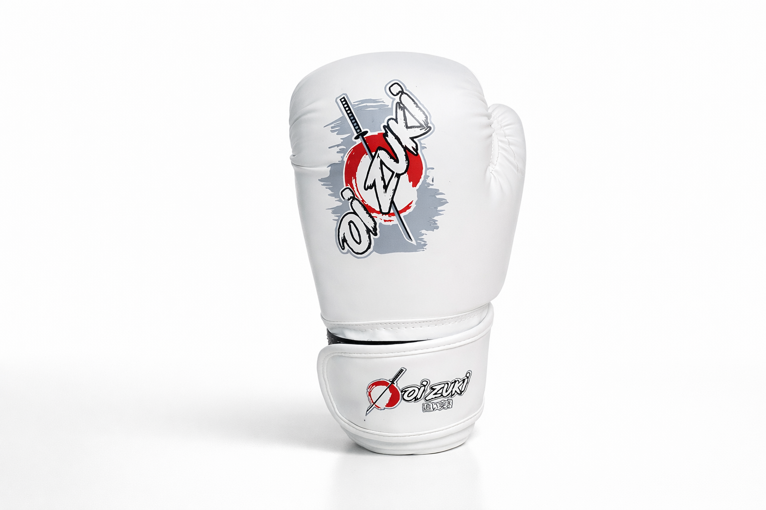 Oi Zuki Dojo Series 12 OZ White PU Boxing Glove