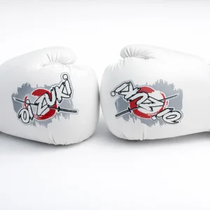 Oi Zuki Dojo Series 12 OZ White PU Boxing Glove