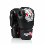 Oi Zuki Black Samurai Series 12 OZ Genuine Leather Boxing Glove - 720 gms weight